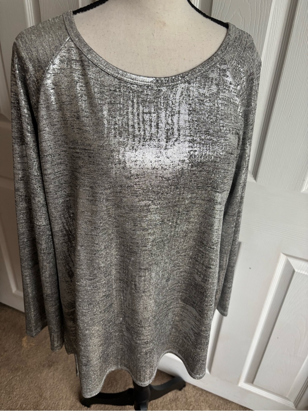 Karen Kane Metallic Top